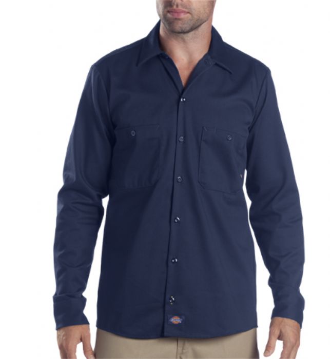 Camisa de Trabajo de Algodón Industrial